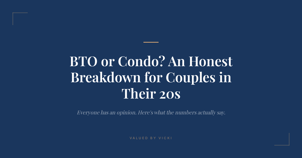 BTO vs Condo Singapore 2026: An Honest Cost Breakdown for Couples