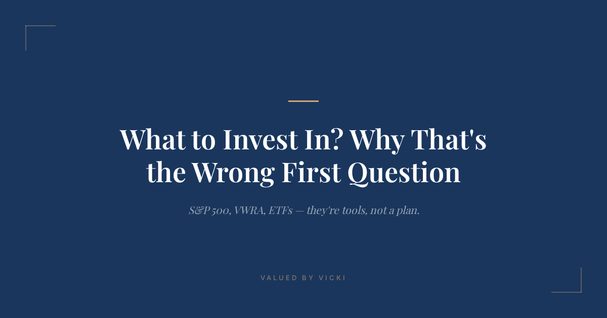 What Should I Invest In Singapore? S&P 500 vs VWRA vs Unit Trusts (2026 Guide)